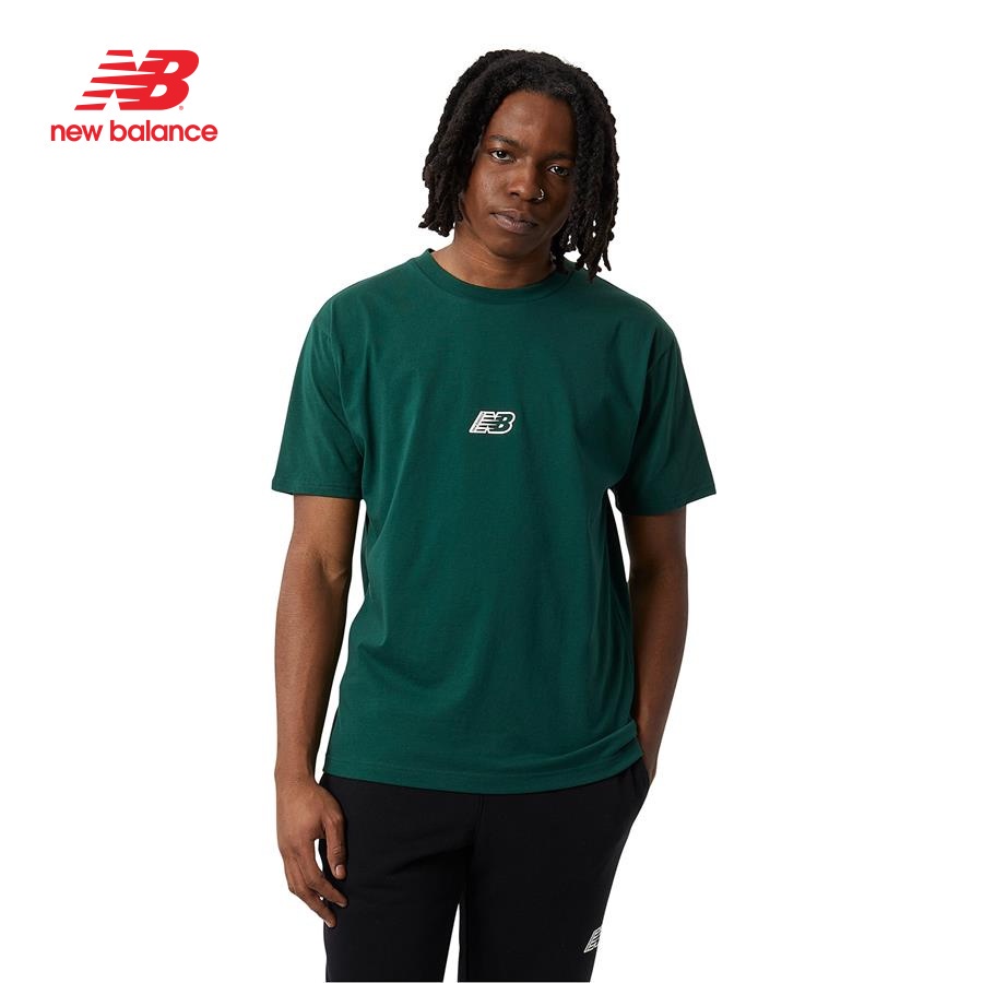 [12-14.12 - VOUCHER 35%] Áo thun thời trang nam New Balance T-SHIRT M NIGHTWATCH GREEN - MT23514NWG (form quốc tế)