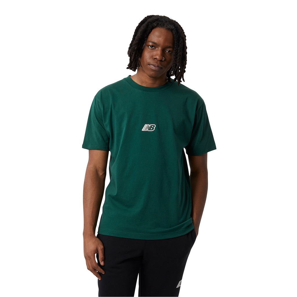 Áo thun thời trang nam New Balance T-SHIRT M NIGHTWATCH GREEN - MT23514NWG