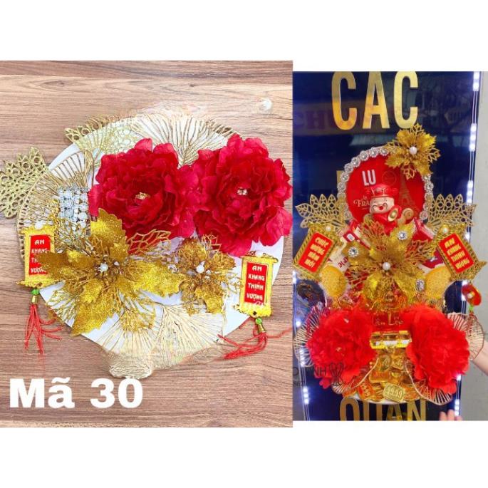 Set phụ kiện trang trí tháp oản, tháp bánh tài lộc, tháp bánh, tháp bia ngày TẾT Only Store