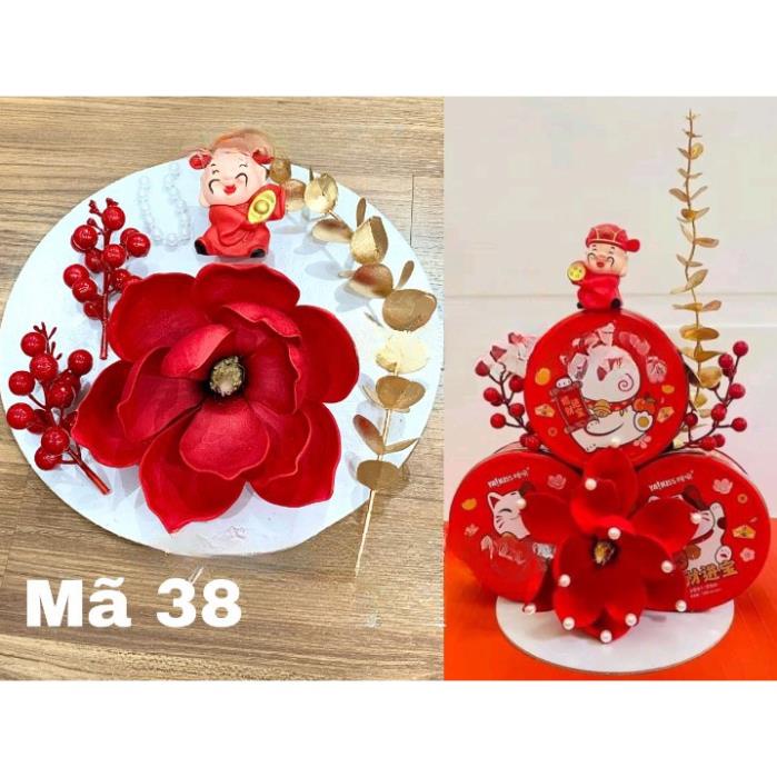 Set phụ kiện trang trí tháp oản, tháp bánh tài lộc, tháp bánh, tháp bia ngày TẾT Only Store