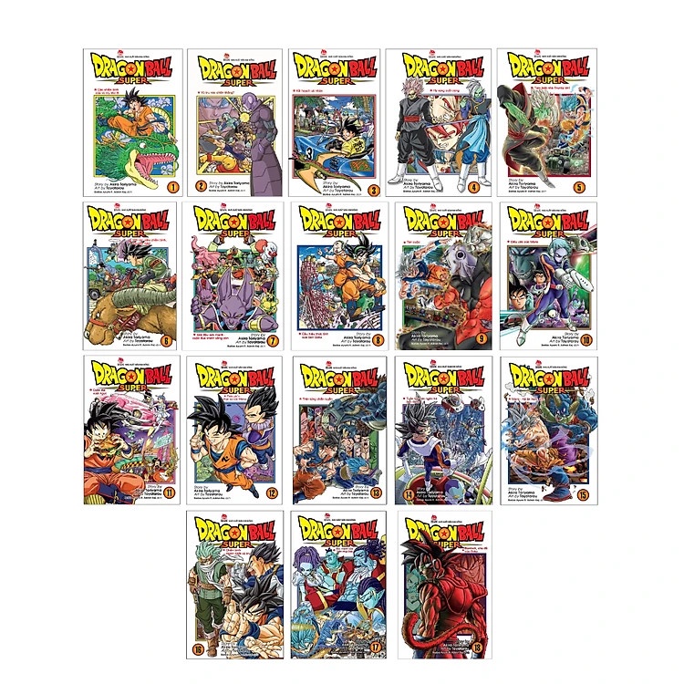 Truyện - Dragon Ball Super - Chọn Lẻ 18 Tập - Akira Toriyama & Toyotarou