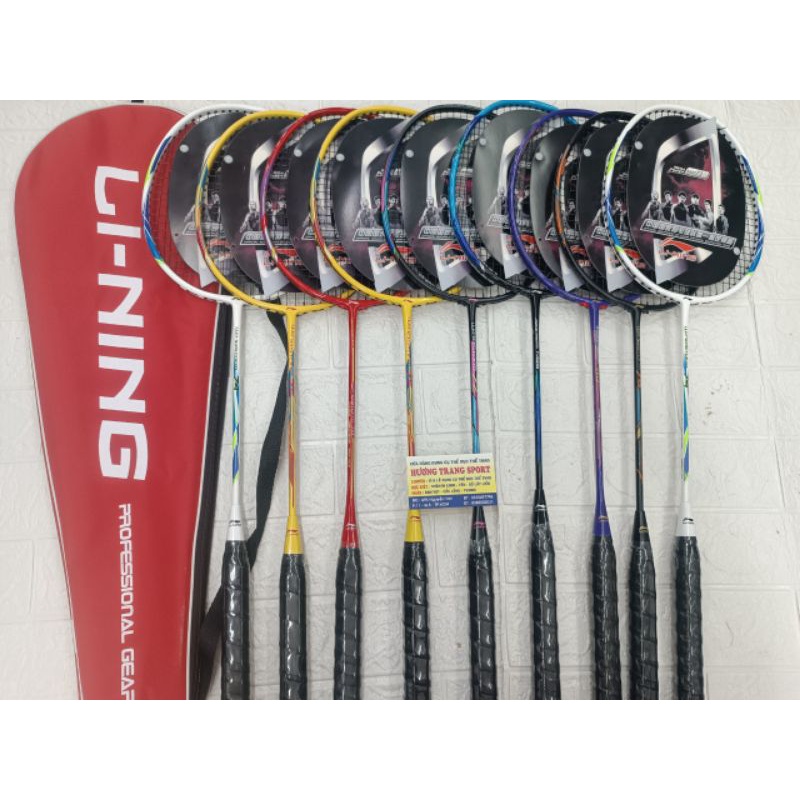 Vợt cầu lông lining khung chịu lực 9kg5 tặng quấn cán