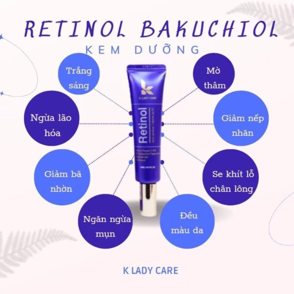 Kem dưỡng Retinol , Chống Lão Hóa Retinol Repair 0.5% Folio K Lady Care 30ML