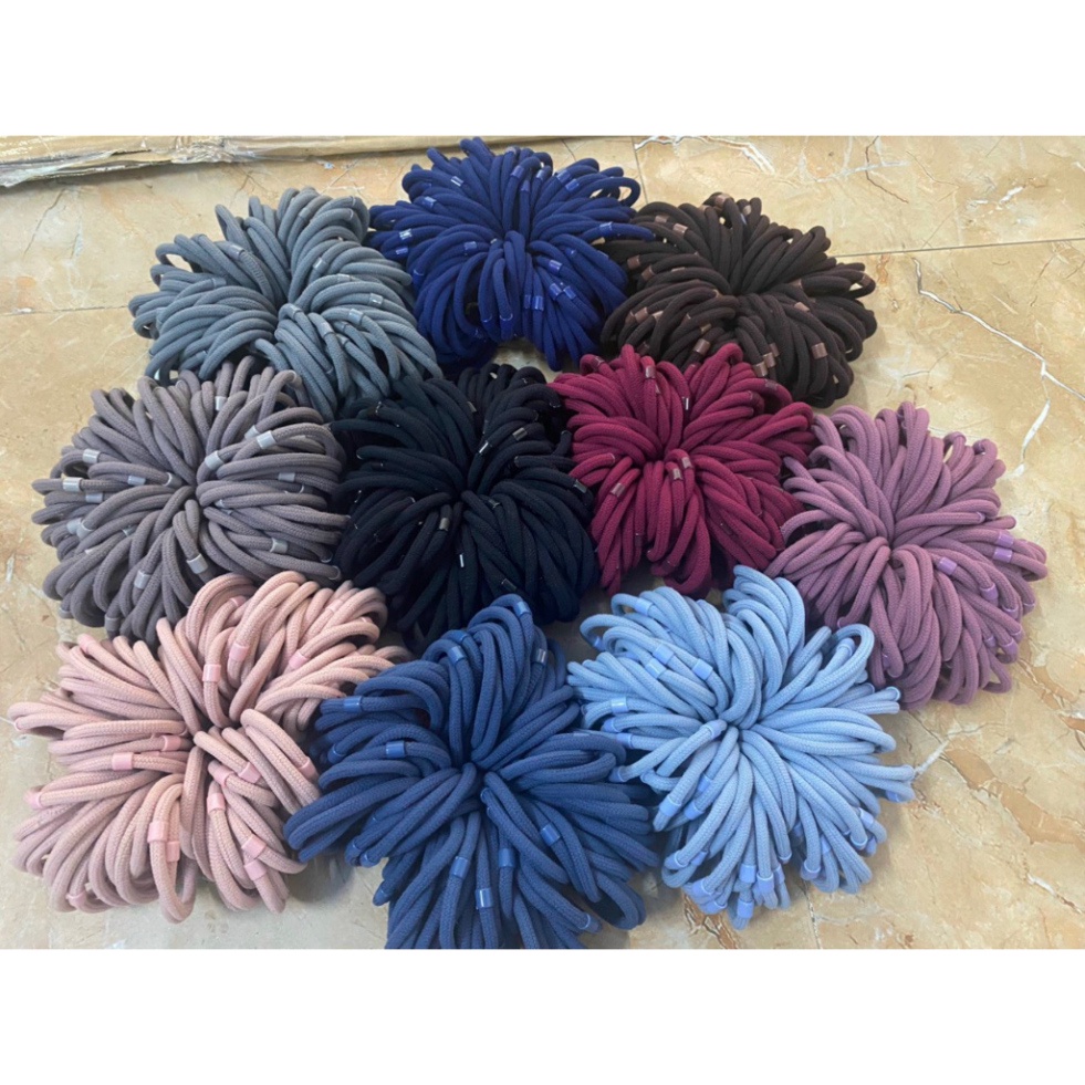 Dây buộc tóc TRƠN MÀU BT02