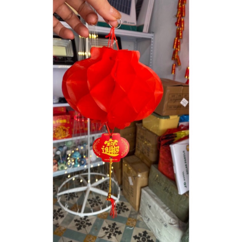 Đèn lồng đỏ mini treo trang trí Lễ Tết, đèn trang trí tiệc, đám cưới, lễ tết