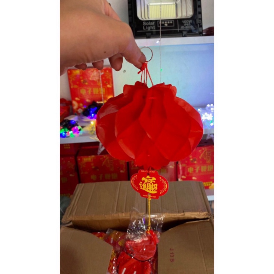 Đèn lồng đỏ mini treo trang trí Lễ Tết, đèn trang trí tiệc, đám cưới, lễ tết