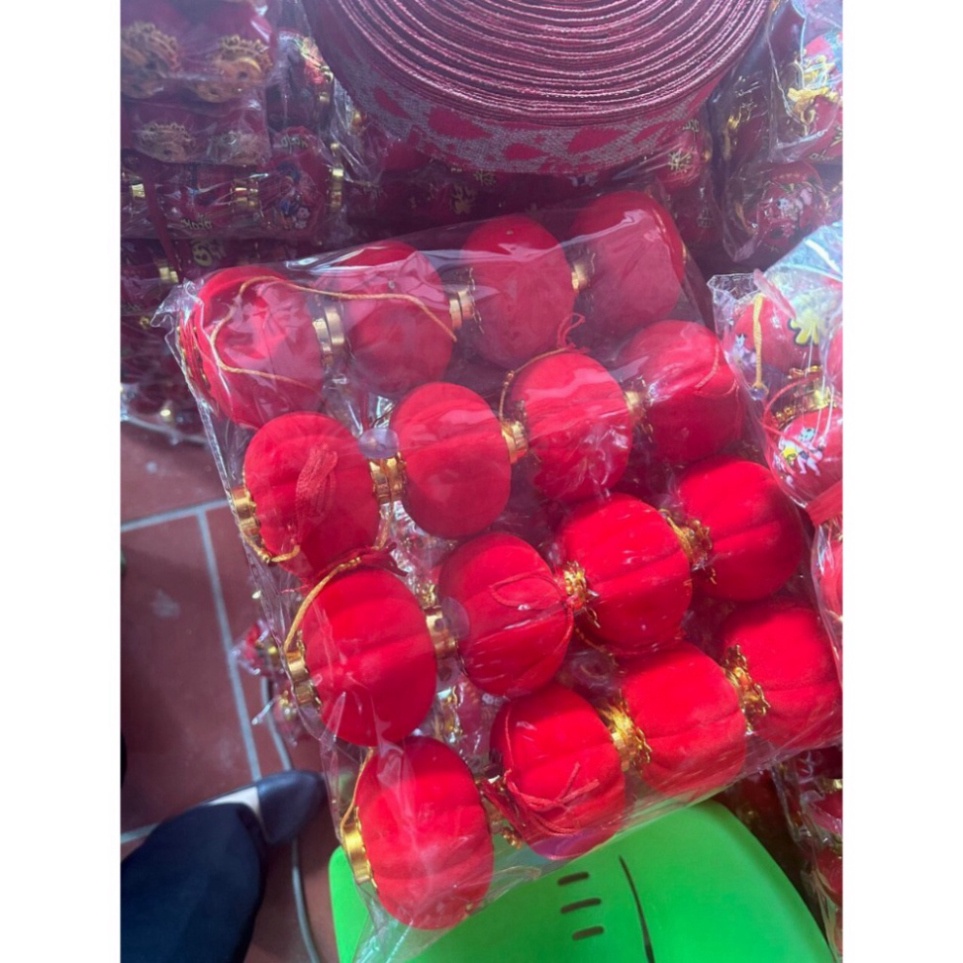 Đèn lồng đỏ mini treo trang trí Lễ Tết, đèn trang trí tiệc, đám cưới, lễ tết