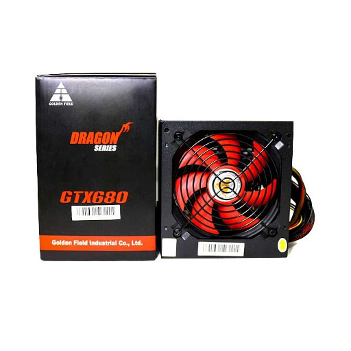 Nguồn máy tính Golden Field Dragon GTX680, 600W  - Hàng Chính Hãng