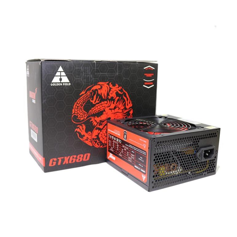 Nguồn máy tính Golden Field Dragon GTX680, 600W  - Hàng Chính Hãng