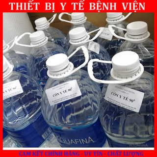 Cồn dùng trong y tế 70 độ và 90 độ can 5 lít, hàng công ty, chất lượng