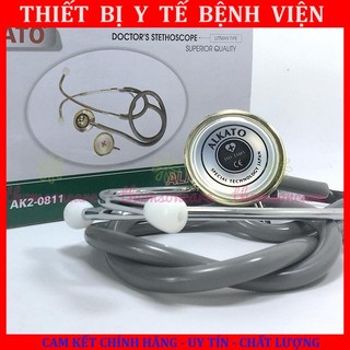 Ống nghe y tế Alkato từ Nhật Bản, tai nghe 2 mặt cho bác sĩ nghe nhịp tim mạch