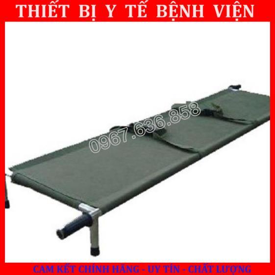 Cáng Cứu Thương, Cáng Bạt Chất Liệu Vải Bạt, Gấp Gọn - TBYT BỆNH VIỆN