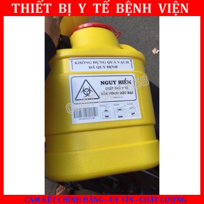 Hộp Bình Hủy Kim Tiêm, Bơm kim Tiêm 1,5 lít và 6,8 Lít,Thùng chứa kim tiêm, rác sắc nhọn, rác sinh học 6,8 lít và 1,5 lí