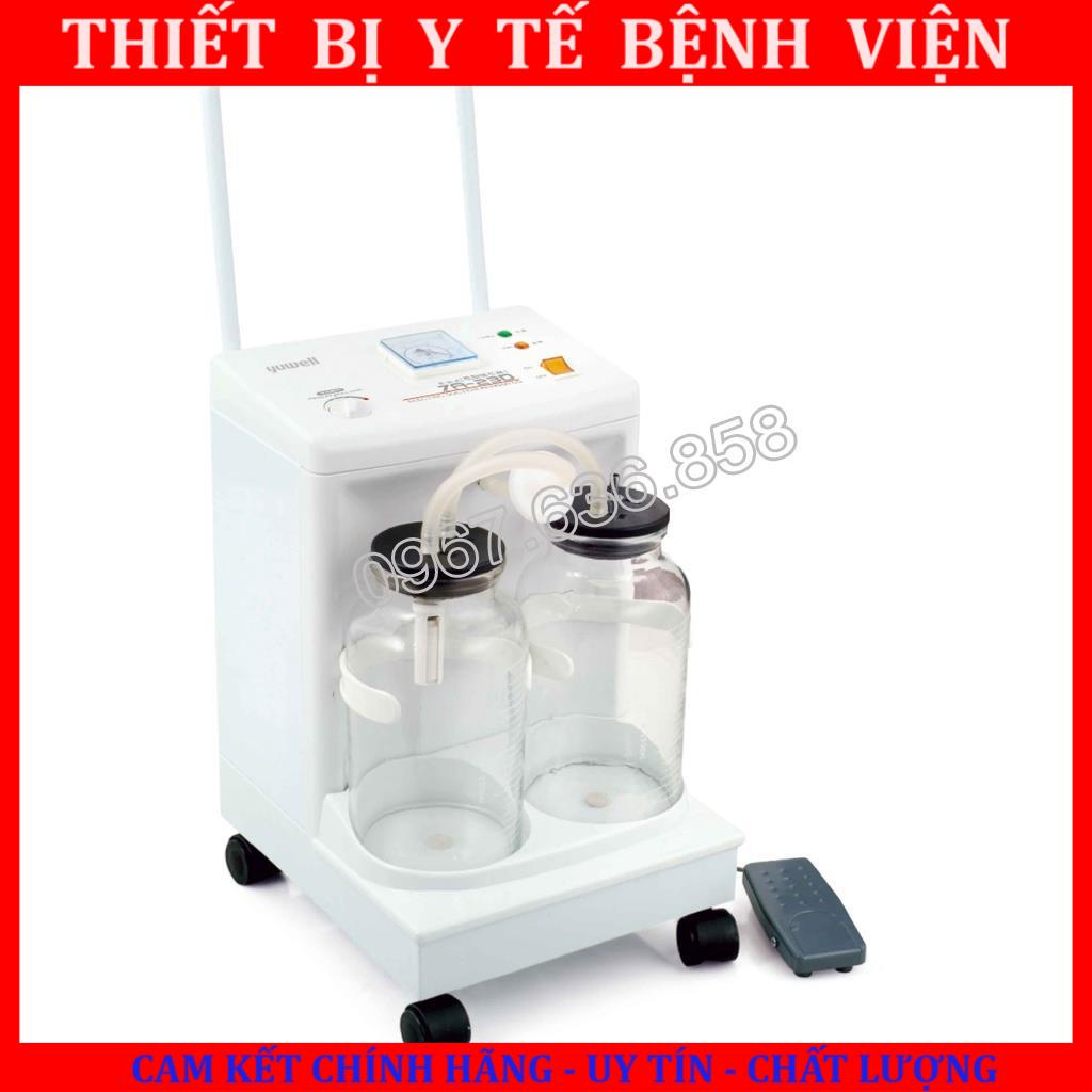 Máy Hút Dung Dịch 2 Bình, Công Suất Lớn YUWELL 7A-23D(20L) Nhập Khẩu Chính Hãng - Bảo Hành 2 Năm