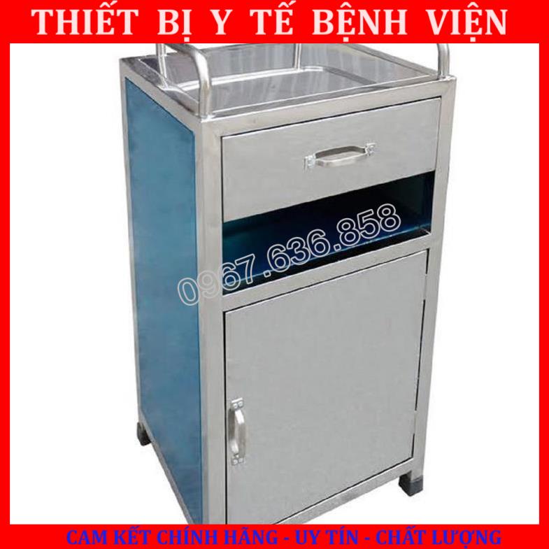 Tủ Đầu Giường Y Tế Inox -Tủ Đầu Giường Bệnh Nhân, Bạn Gọi Cho Shop Để Vận Chuyển Giá Rẻ Nhé - TBYT BỆNH VIỆN