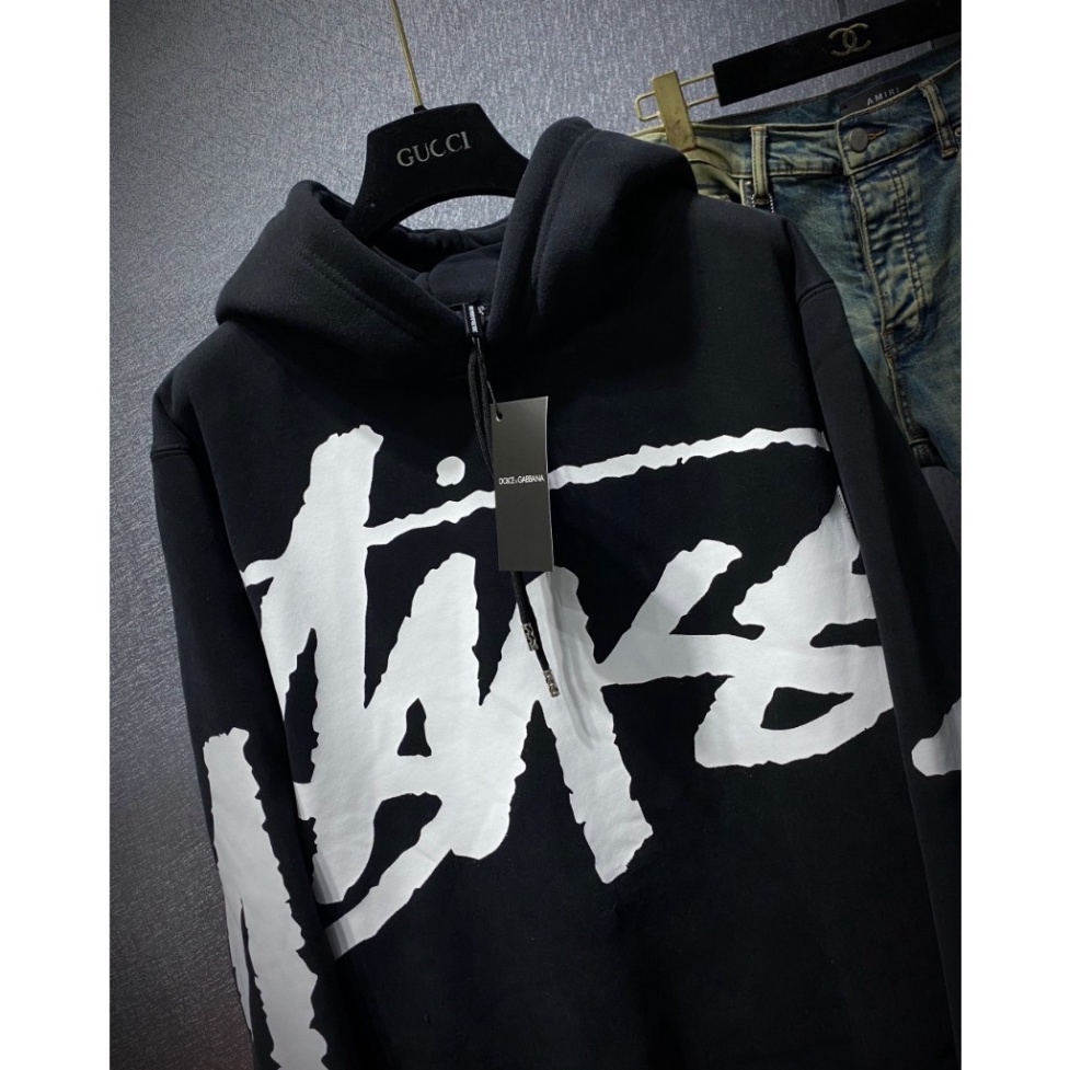 [Hot] Áo Khoác Hoodie Stussy Thêu chữ Form Rộng Nam Nữ Unisex Vải Nỉ Cao Cấp Mẫu Hot cuối năm 2023 | BigBuy360 - bigbuy360.vn