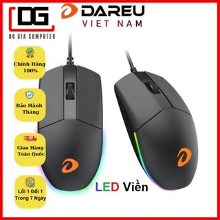 Chuột game dareu lm130 multi-led / lm130s led viền rgb
