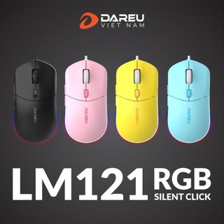 Chuột Dareu LM121 RGB LED ( Silent Click - Cổng USB)
