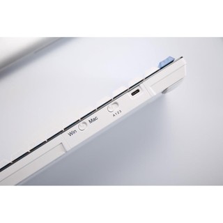 Bàn phím cơ Dareu EK868 Bluetooth WHITE 68KEY (SLIM, Brown/ Red D-KAILH switch)