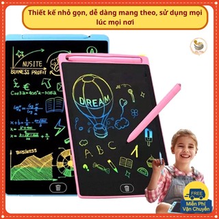 Bảng vẽ điện tử tự xóa lcd thông minh - bảng viết tự xóa đồ chơi giáo dục cho bé tập vẽ viết an toàn