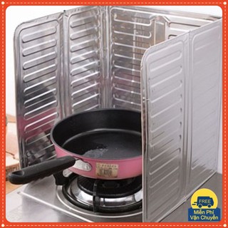 Tấm chắn dầu mỡ bếp ga bếp từ bằng nhôm chịu nhiệt - Miếng chắn bếp ga dùng để che gió dễ lau chùi