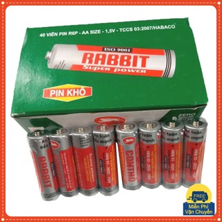 Pin con thỏ vỉ 4 viên pin thay cho đồ chơi, đồng hồ bền bỉ tiện lợi