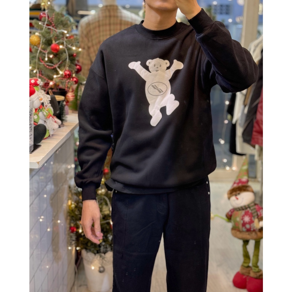 ÁO SWEATSHIRT 703 ĐEN