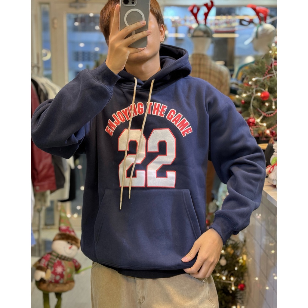 ÁO HOODIE 711 XANH DƯƠNG