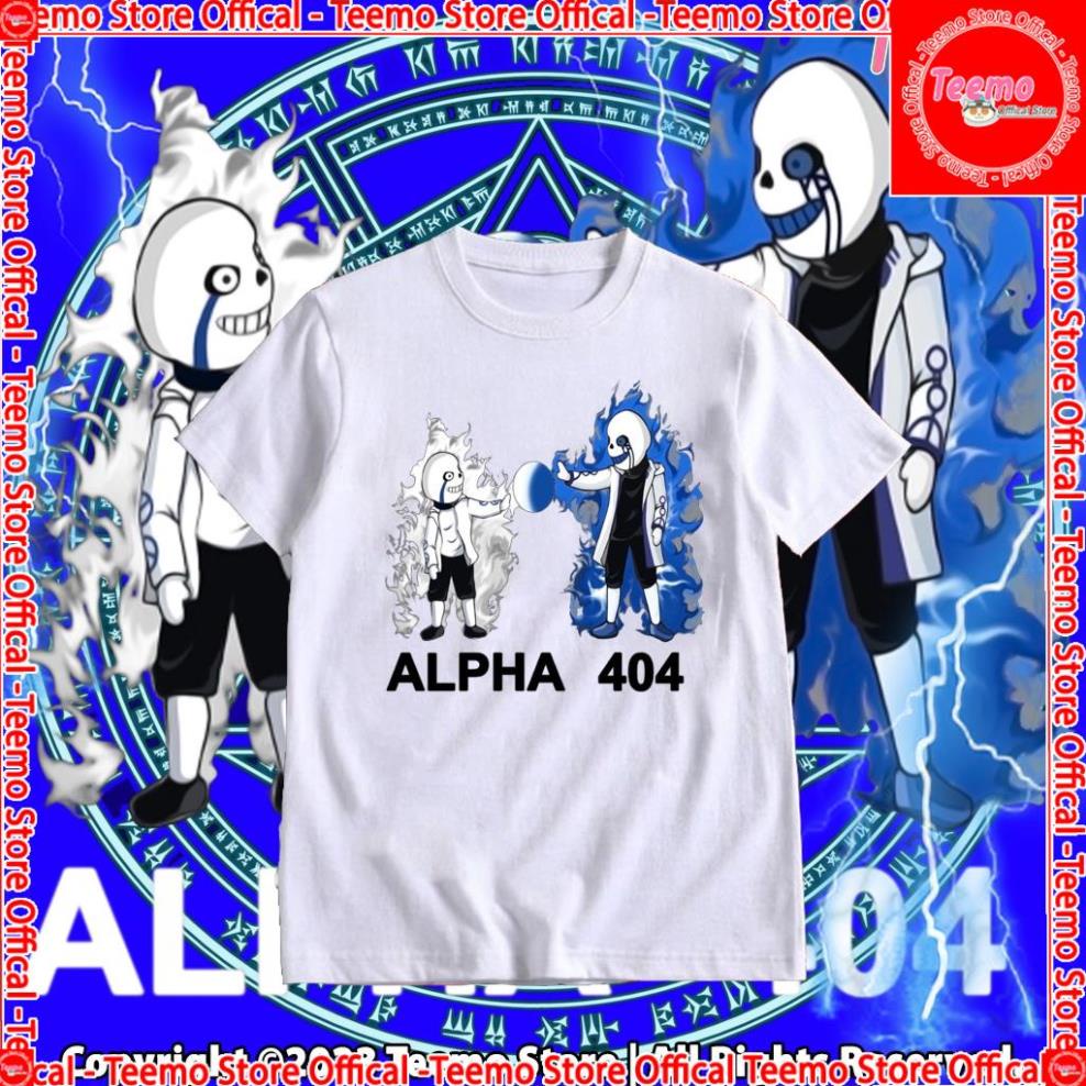 Áo thun Error 404 x Alpha Sans Dung hợp Pháp Sư Gangster Có Đủ Size vải mềm mịn quà tặng cho bé