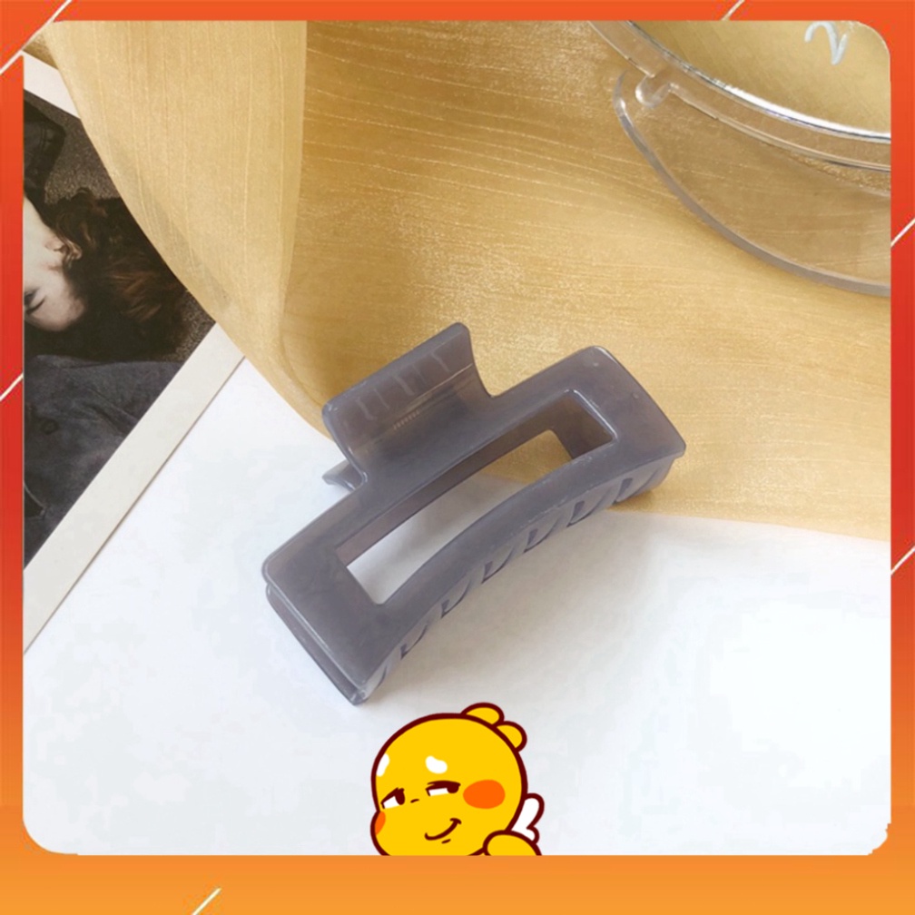 Kẹp Tóc Hình Vuông Màu Sắc vintage Dành Cho Nữ 11cm 1k 1k