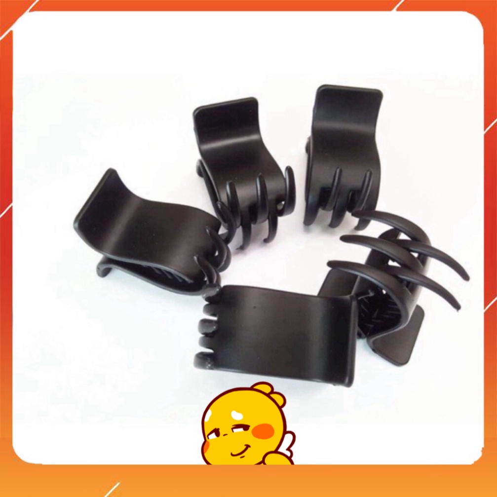 Kẹp tóc càng cua Đen nhám Đen bóng Dẻo Không Gãy 1k 1k