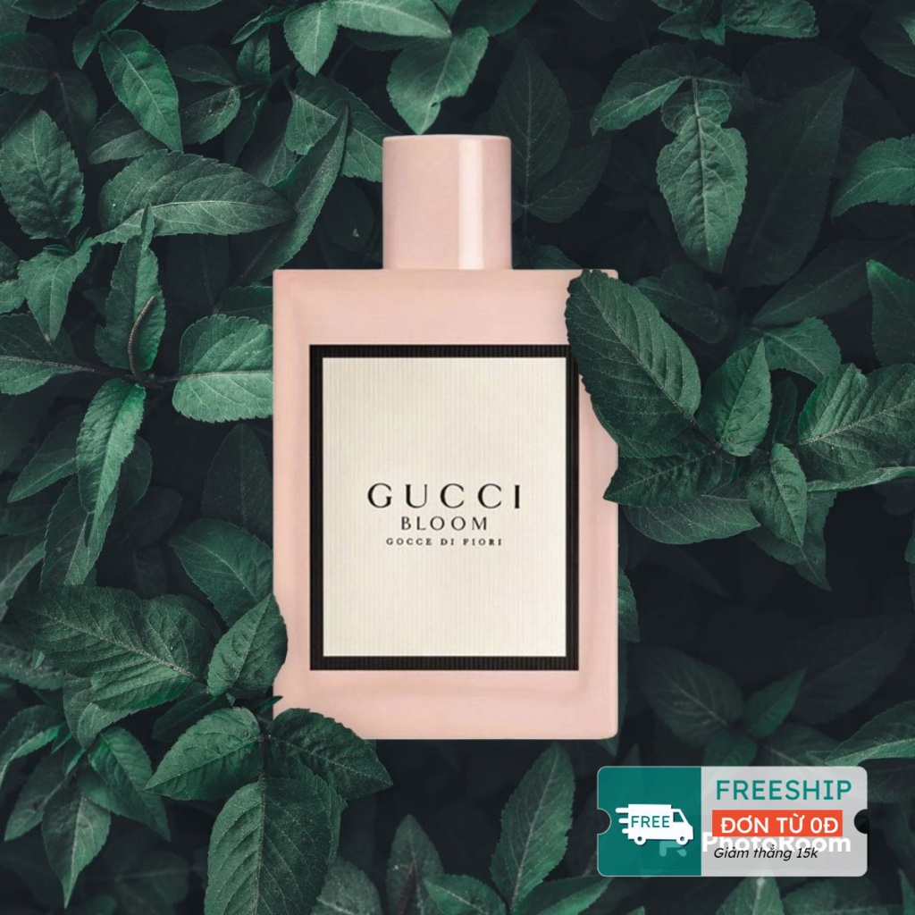 Nước Hoa 𝙂𝙪𝙘𝙘𝙞 𝘽𝙡𝙤𝙤𝙢 Gocce Di Fiori Eau De Toilette