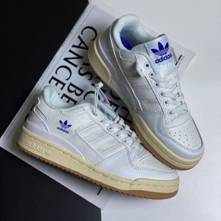 Giày Thể Thao Adi.das Forum 84 Low ADV Shoes Cloud White Blue Bird Bản cao cấp, Giày Sneaker Forum 84 Dành Cho Nam Nữ