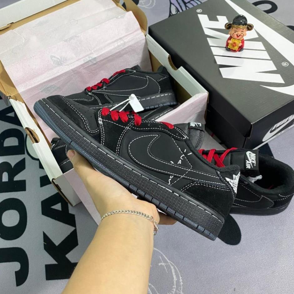 Giày thể thao JD Travis đen - Travis golf hot 2023,Giày sneaker JOR.DAN Travis dành cho nam nữ chuẩn S.Cấp full pk