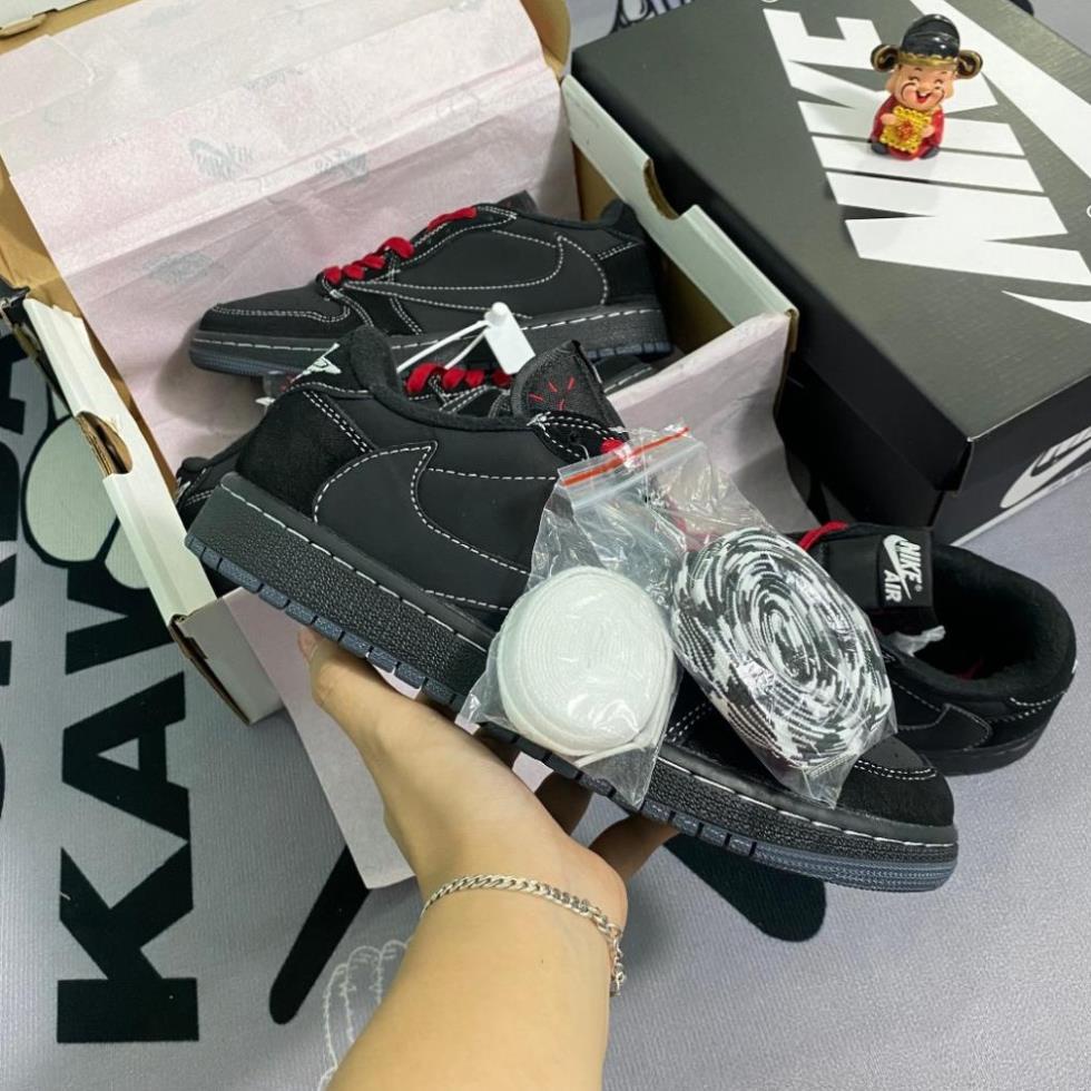 Giày thể thao JD Travis đen - Travis golf hot 2023,Giày sneaker JOR.DAN Travis dành cho nam nữ chuẩn S.Cấp full pk
