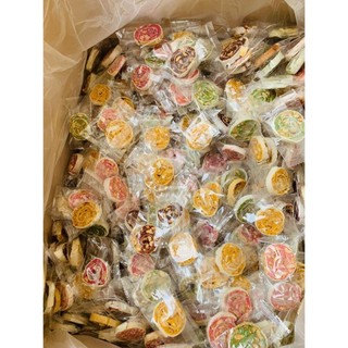 500kg Kẹo chuối cuộn mix vị