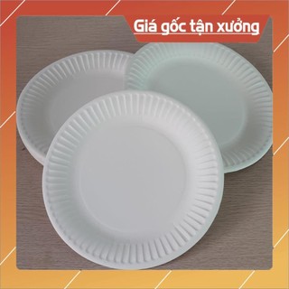 [Bán sỉ - Hoả tốc] 50 Đĩa Giấy Tự Hủy Sinh Học Cao Cấp, Đủ Size (13cm, 15cm, 18cm, 20cm)