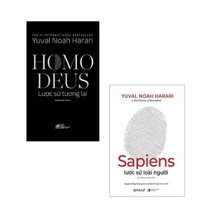 Sách sách combo sapiens: lược sử loài người + homo deus: lược sử tương lai - freeship