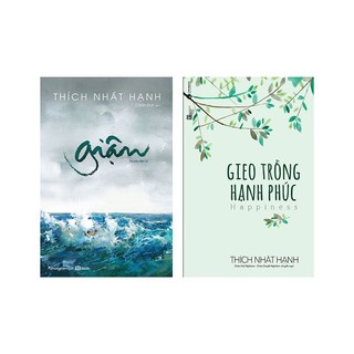 Sách Sách Combo 2 Cuốn: Giận pn + Gieo trồng hạnh phúc - Freeship