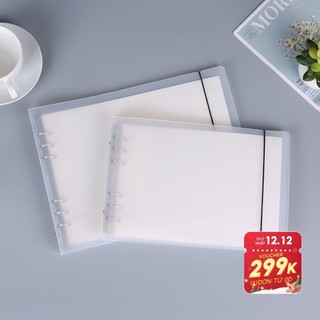 Bìa sổ còng 6 lỗ A4 B5 khổ giấy NGANG phụ kiện văn phòng phẩm DecorMe