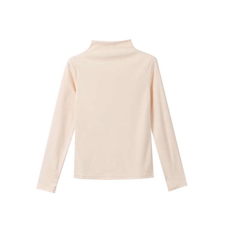 Áo sweater Nhung Cổ Cao Tay Dài Phong Cách Đức Thời Trang Thu Đông Cho Nữ