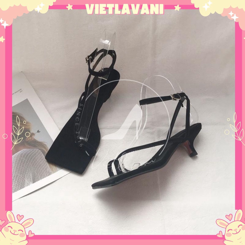Sandal gót nhọn sanh chảnh cao 5 phân LCS16