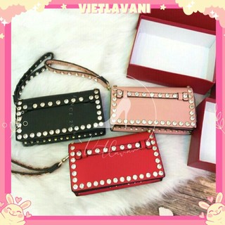 Clutch Valentino cân đá viền