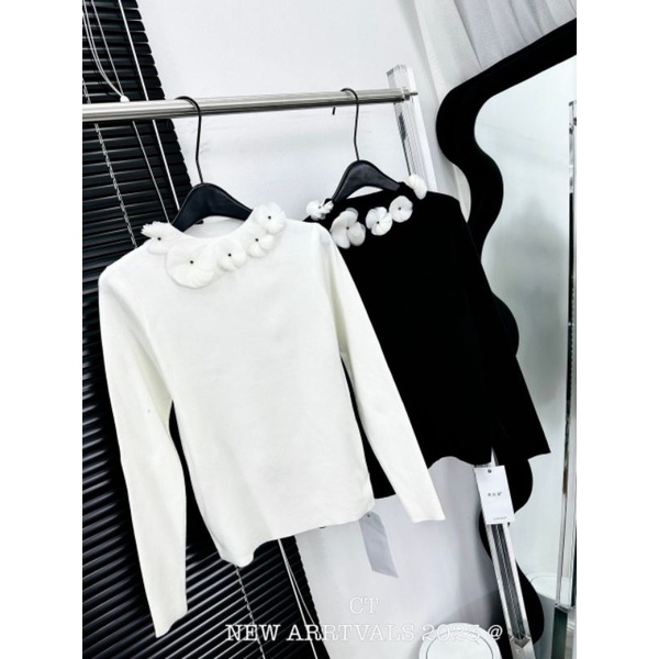 Áo cổ hoa đẹp tuyệt vời 💯HÀNG THIẾT KẾ TẾT 2024 💖