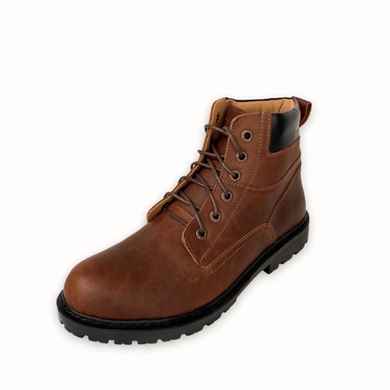 Giày Boot Nam Cổ Cao TEFOSS HN612 Nâu s38-44
