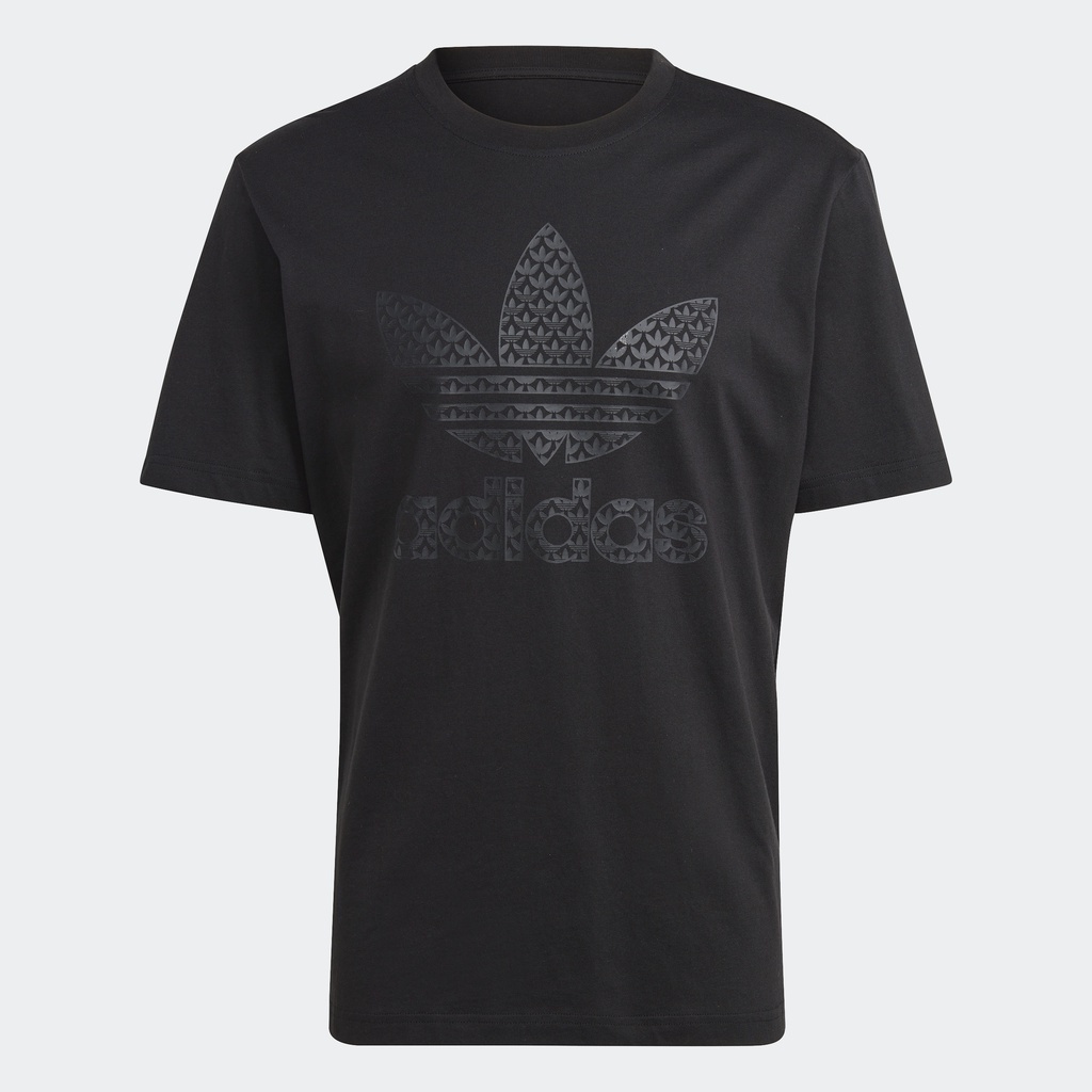 Adidas Phong cách sống Áo Thun Monogram Graphic Nam Đen II8159