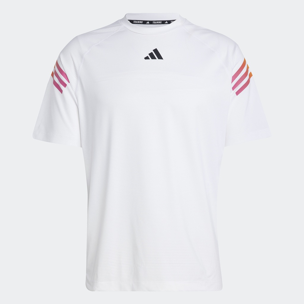 Adidas Tập luyện Áo Thun Tập Luyện 3 Sọc Train Icons Nam trắng IC5496