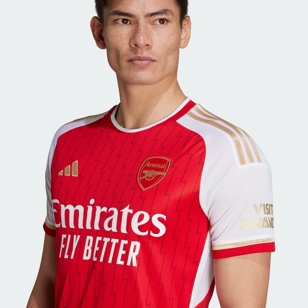 Adidas Bóng đá Áo Đấu Sân Nhà Arsenal 23/24 Nam Đỏ HR6929