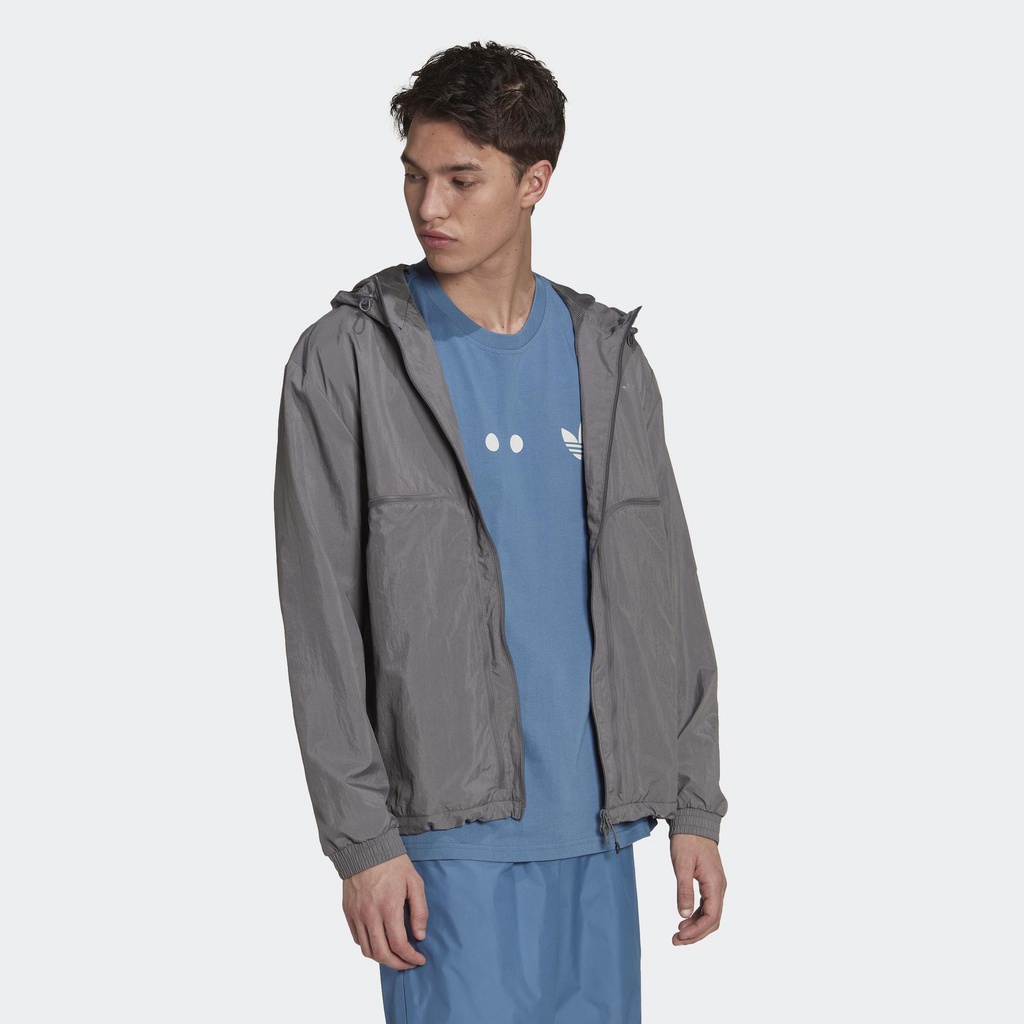 Adidas Phong cách sống Áo Gió Reclaim adidas RIFTA Nam Xám HK2774