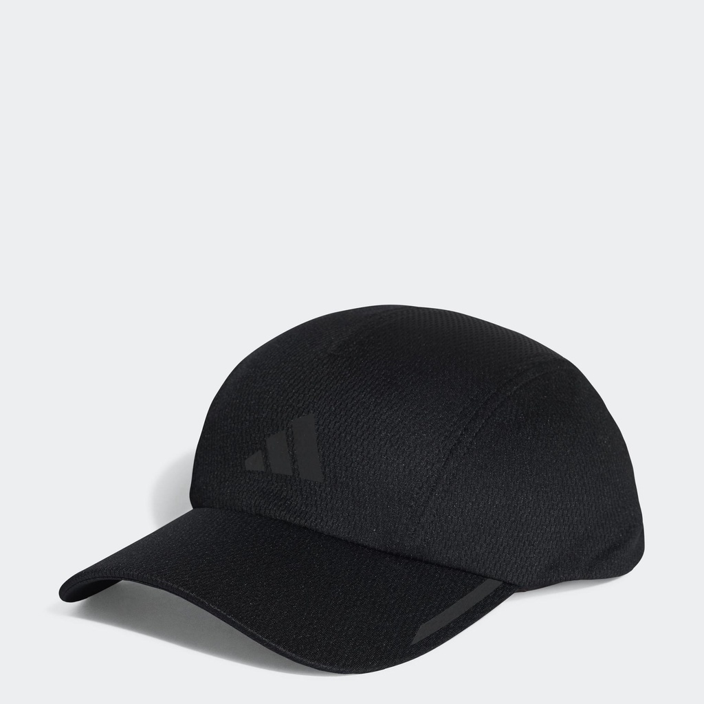 adidas Chạy Mũ Lưỡi Trai Chạy Bộ Vải Lưới Bốn Ô AEROREADY Unisex Đen HT4815